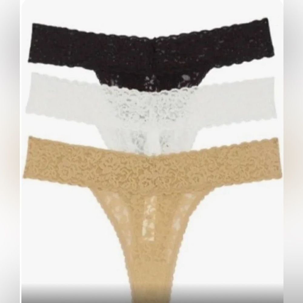 BP. set of 3 lace things. Tan, white, black. New. Size 4X.